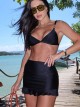 Saia/Top Lis Preto Crystal